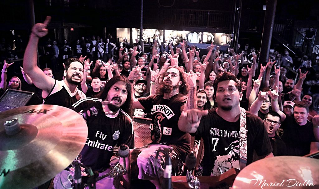 Live in Tampa, Florida on the Metal Alliance Tour 2016